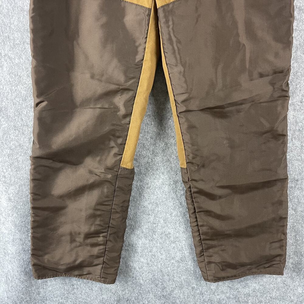 Cabelas Hunting Pants Mens 36x30 Brown Brush Guard Outdoor Workwear Field - Picture 3 of 16